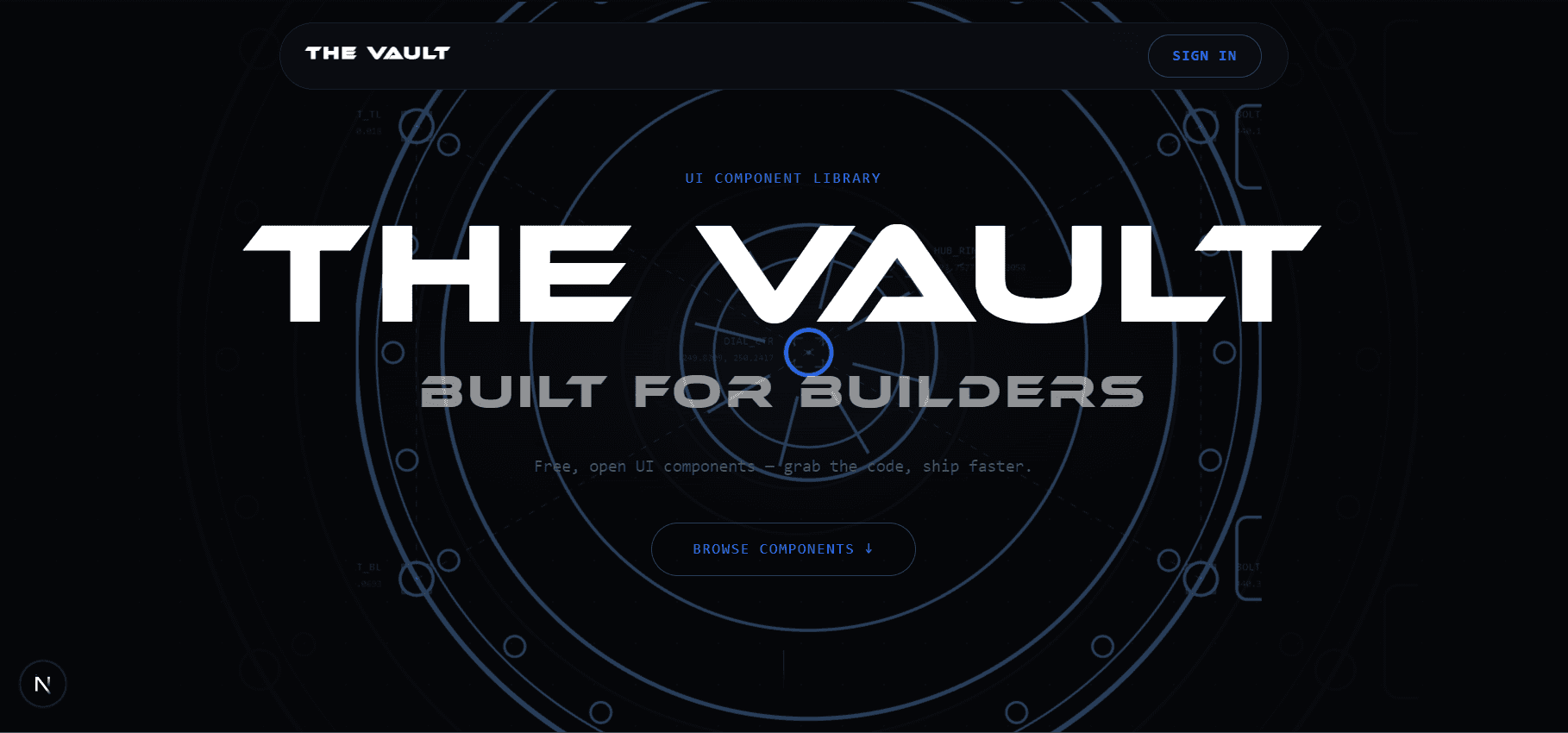 The Vault UI Component Library